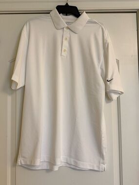 Nike Golf Men's Dry Fit Polo Shirt with Swoosh